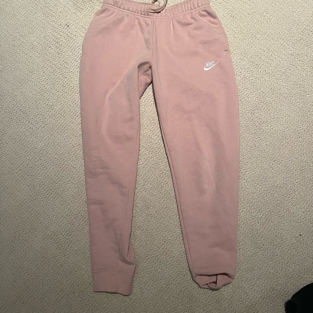 Pink sweatpants